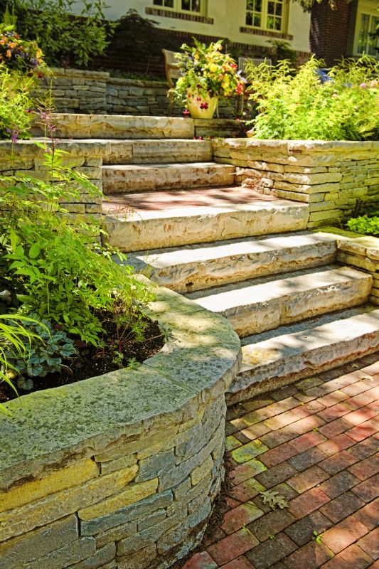 Stone Retaining Wall