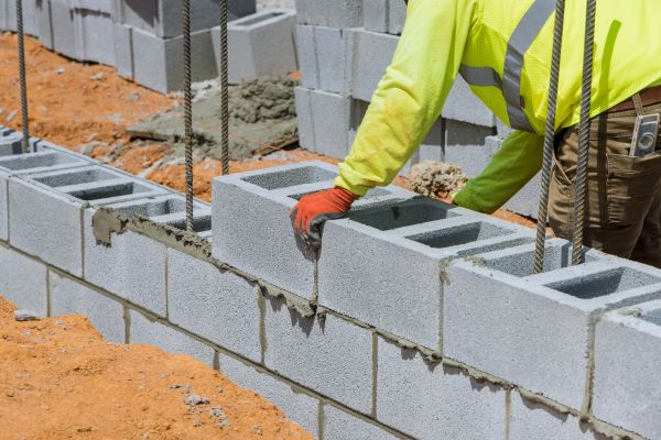 Concrete Blocks Installation in Alpharetta