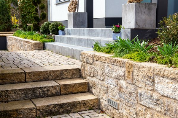 Stone Step Replacement in Alpharetta