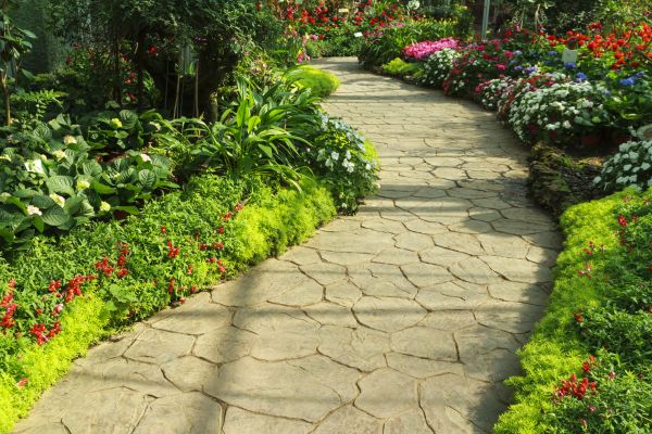 Stone Pathway Repair in Alpharetta