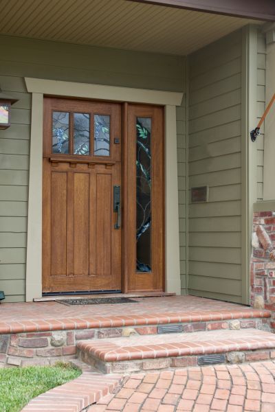 Front Porch Brick Repair in Alpharetta