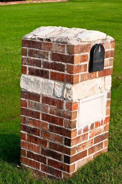 Brick Mailbox Installation in Alpharetta
