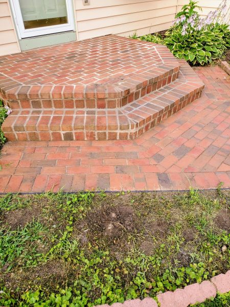 Brick Stoop Repair in Alpharetta
