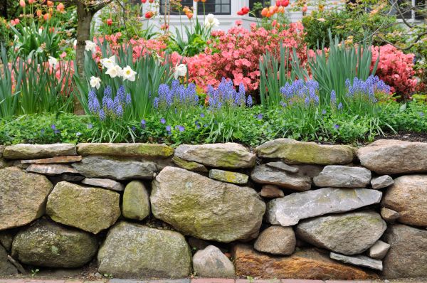 Garden Wall Installation in Alpharetta